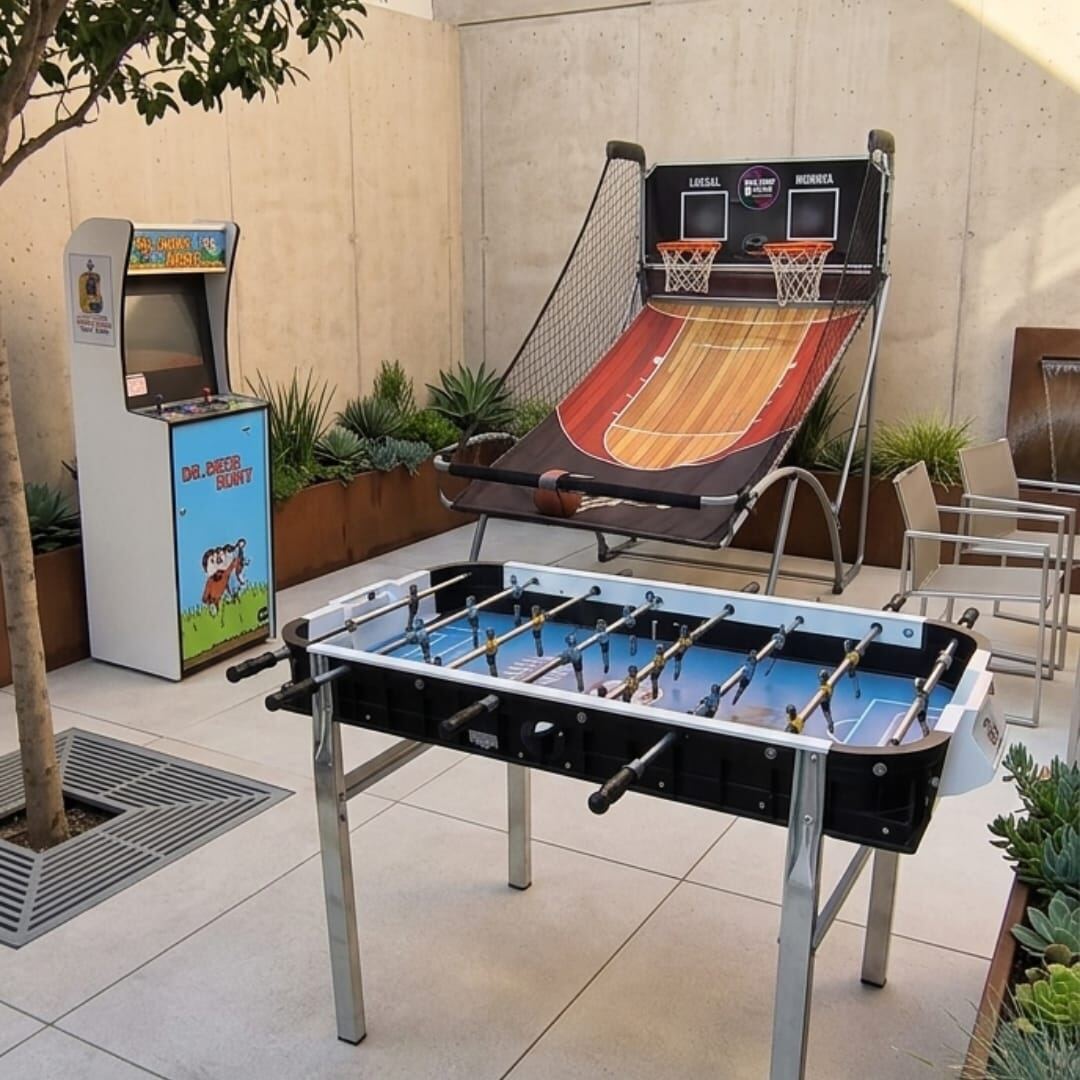 Mini juegos y complementos en alquiler